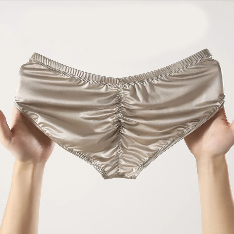 Boxer Shorts Modal - 4pcs Mens Briefs Shinny Satin Low-rise