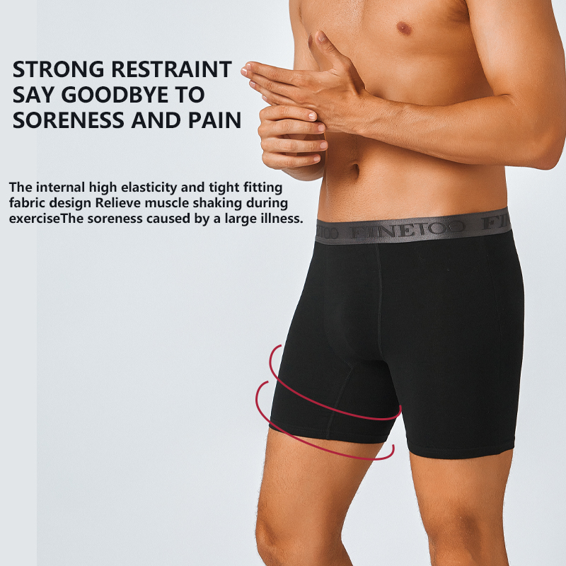 2pcs Cotton Long Boxers For Me - đánh giá và giá Boxer Brief Pack Cotton
