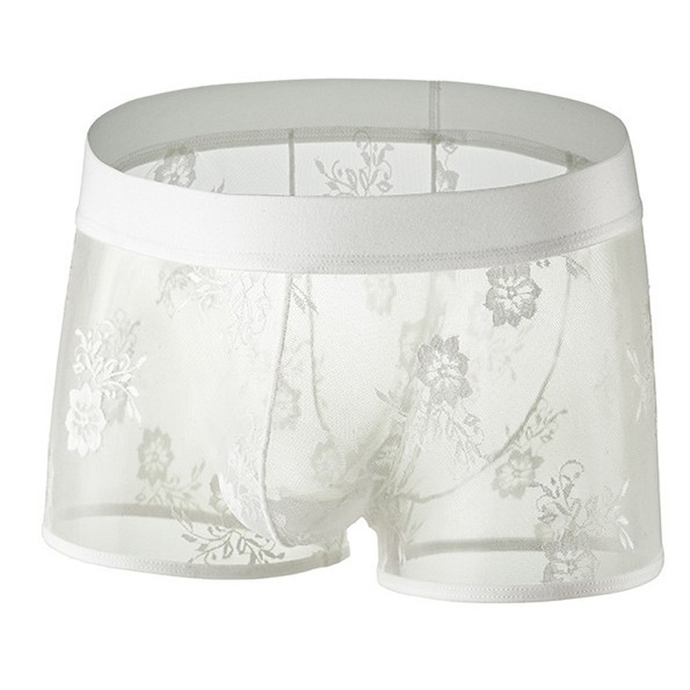 Men's Floral Lace Boxer Shorts - đánh giá và giá Pouch Boxer Pouch