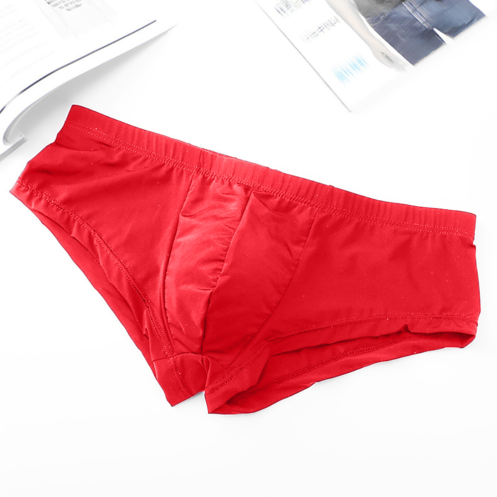 Ice Silk Underwear Boxer Brief - đánh giá và giá Trunk Breathable Men