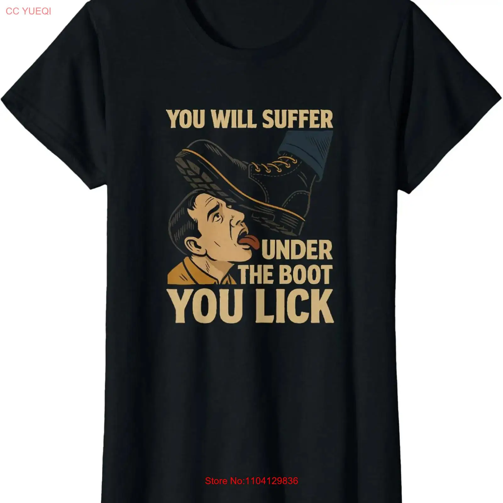 You Will Suffer Under The Boot - đánh giá và giá Undershirt Crew Neck