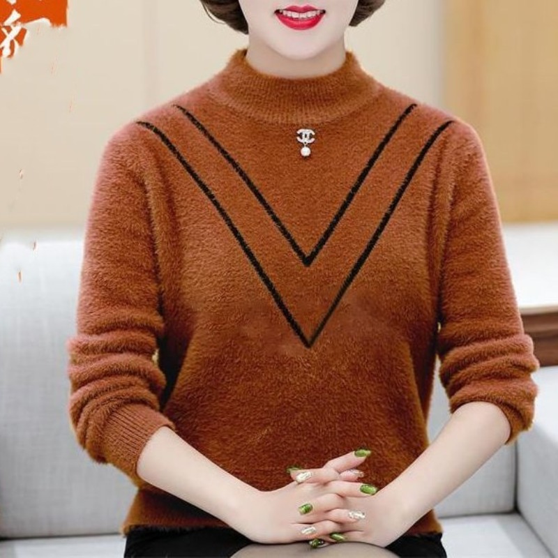 Women's Autumn Winter Solid Fl - đánh giá và giá Undershirt Crew Neck