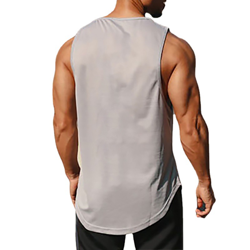 Men Gym Singlets Bodybuilding  - đánh giá và giá Sleeveless Undershirt